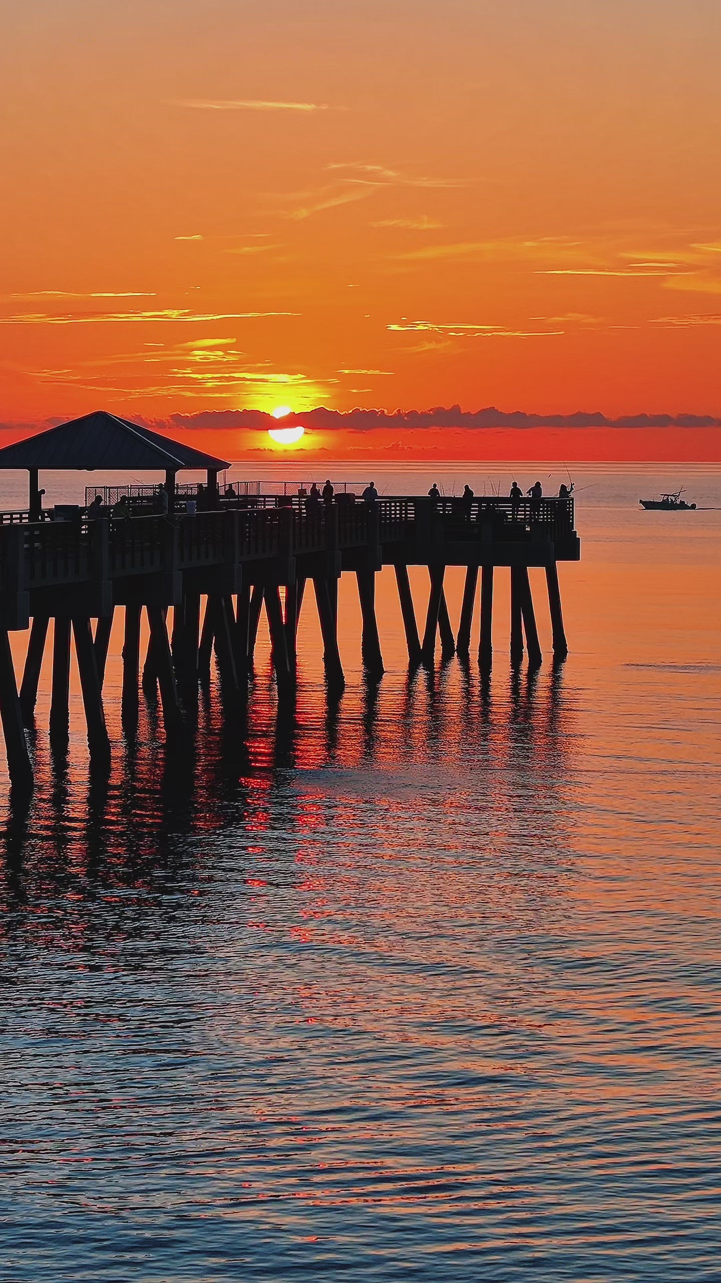 Juno Beach Pier Sunrise