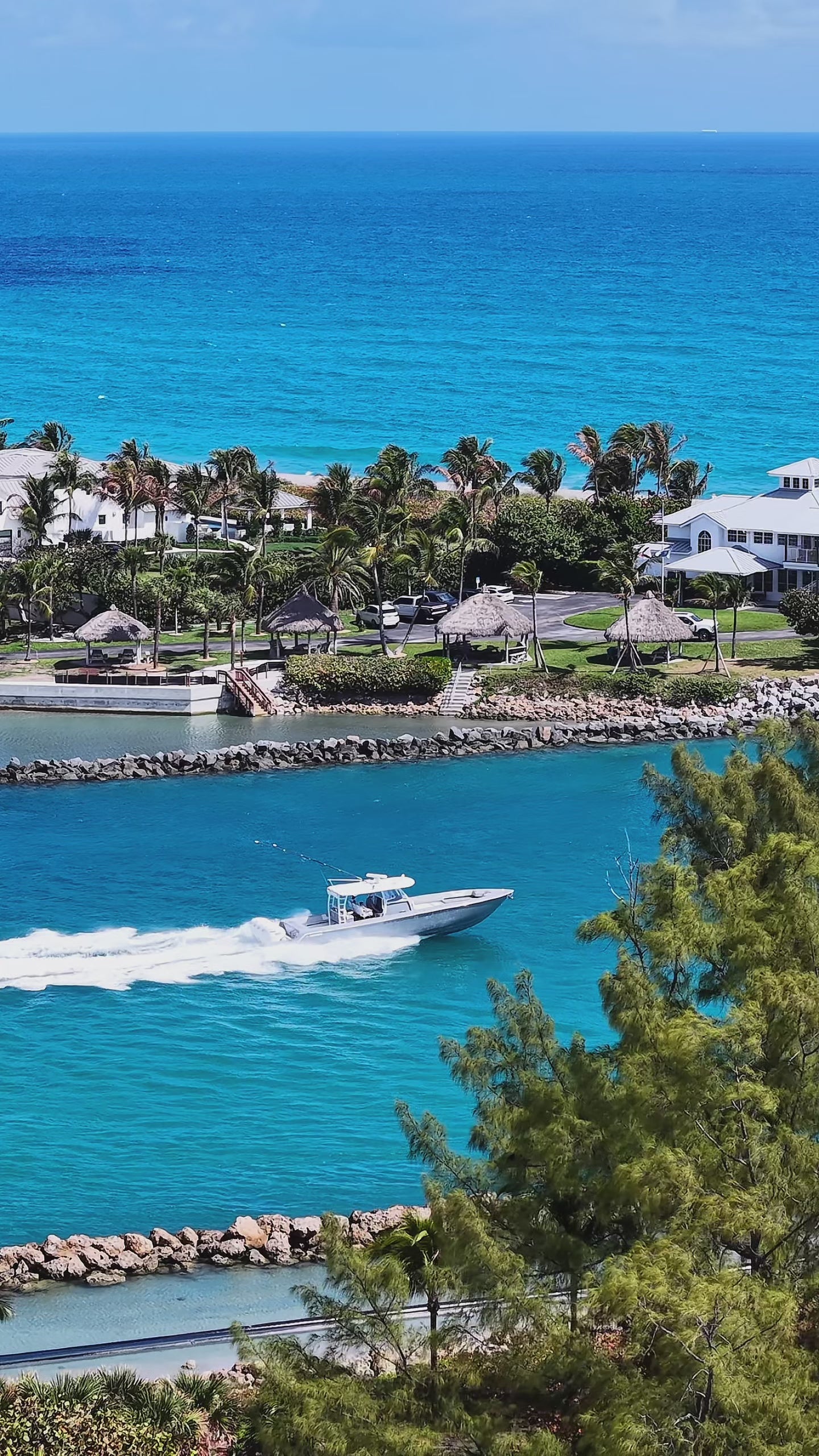 Jupiter Inlet High Tide