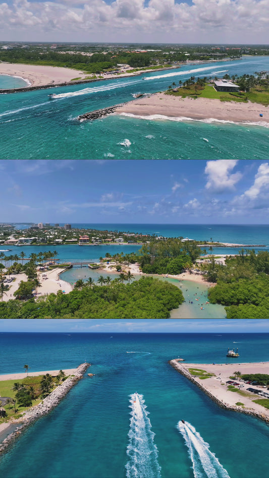 Boats around Jupiter, Florida