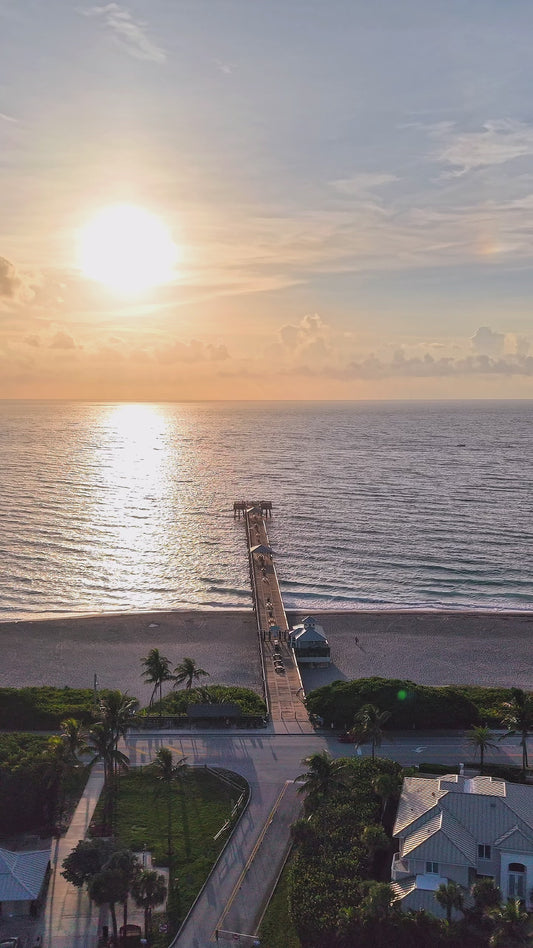 Juno Beach Pier Sunrise